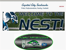 Tablet Screenshot of capcityhawks.com